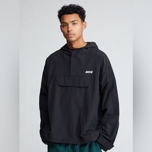 PacSun Technical Nylon Pullover Hoodie